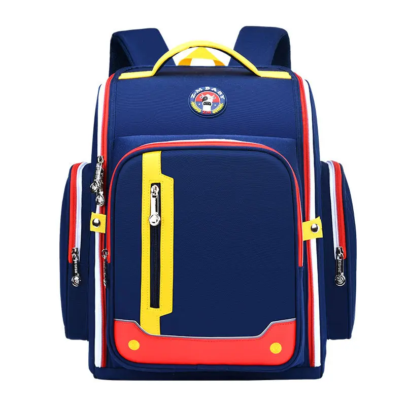 Светоотражающий дизайнерский детский школьный рюкзак Оксфорд для мальчиков и девочек, водонепроницаемые детские школьные ранцы для подро...
