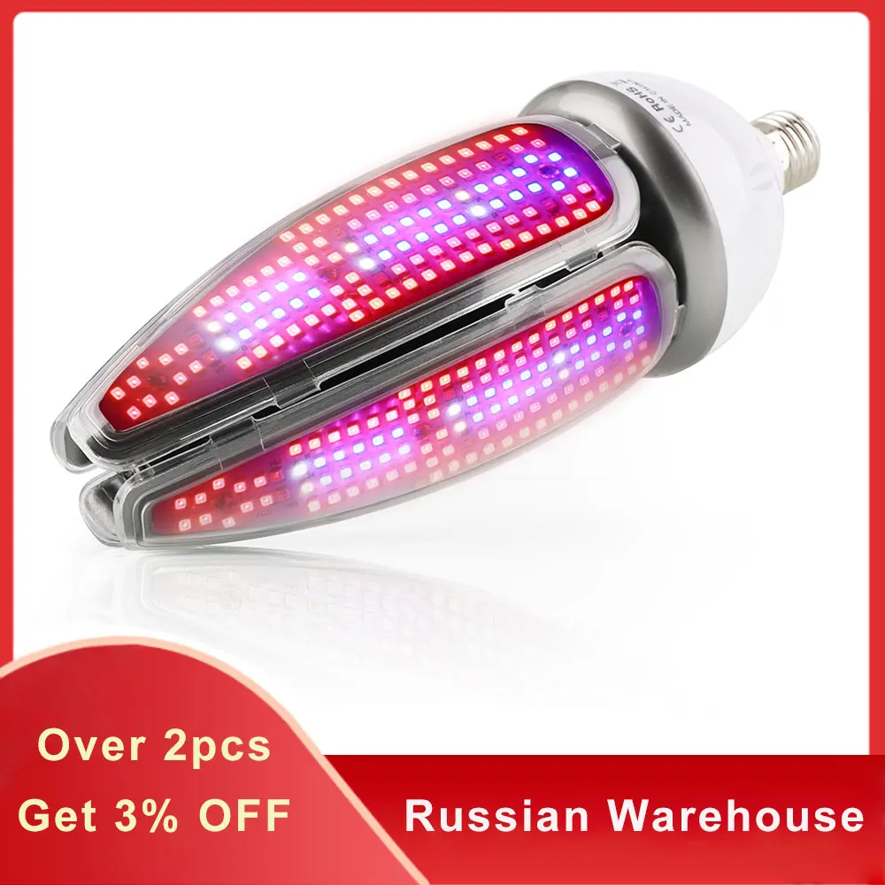 

150W LED Corn Plant Light E40 E27 Full Spectrum Vegetables Growth Flowering Lamp