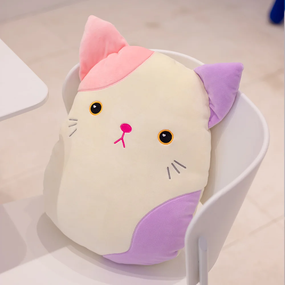 

Kawaii Cat Pillow Cute Shadow Cat Dolls Kids Christmas Gift Doll Lovely Animal Toys Home Decoration Soft Pillows