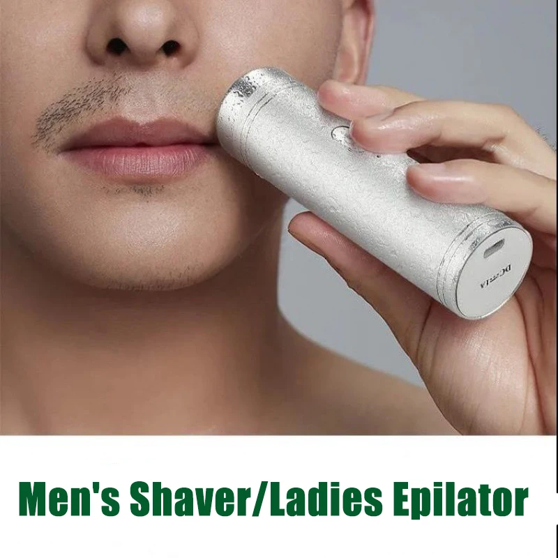 

Portable Men's Shaver Professional Beard USB Rechargeable Mini Hair Clipper Cordless Electric Shaver Trimmer For Men