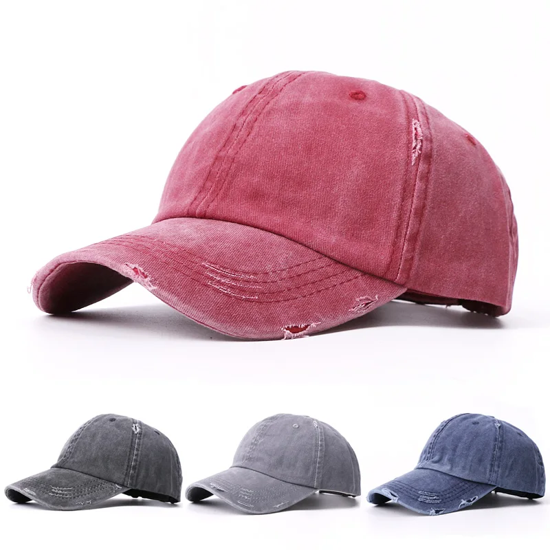 Летняя бейсбольная Кепка унисекс для мужчин и женщин хлопковая одноцветная