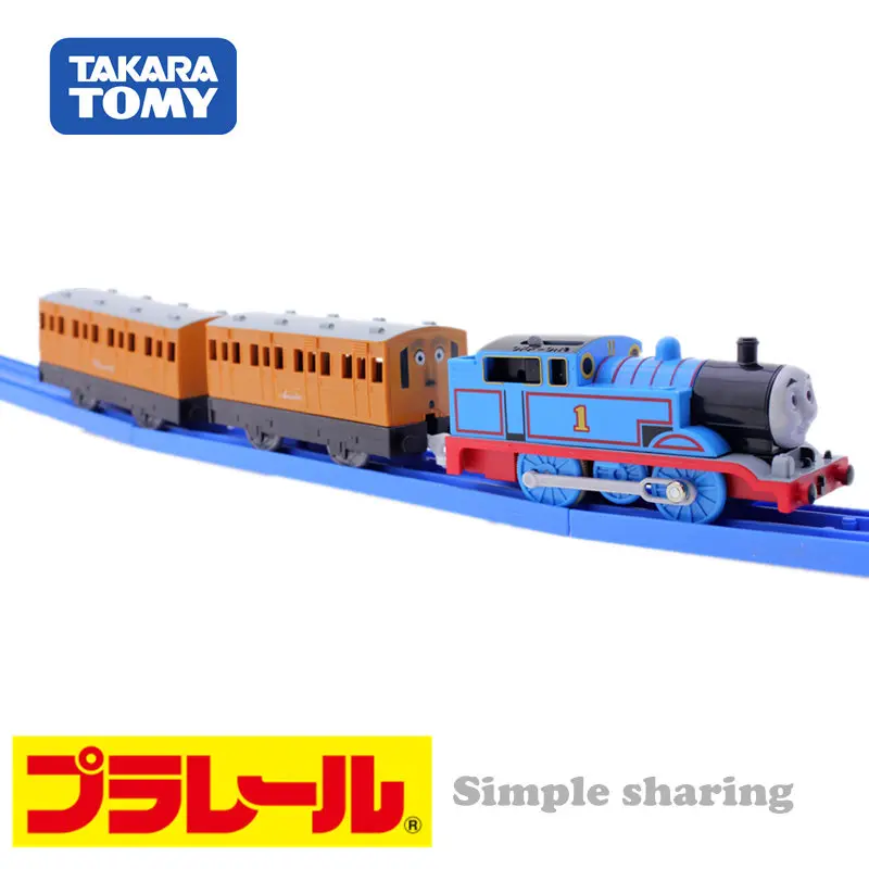 Takara Tomy Pla Rail Plarail Train &amp Friends TS-01 Thomas Japan Railway моторизованный Электрический Паровозик
