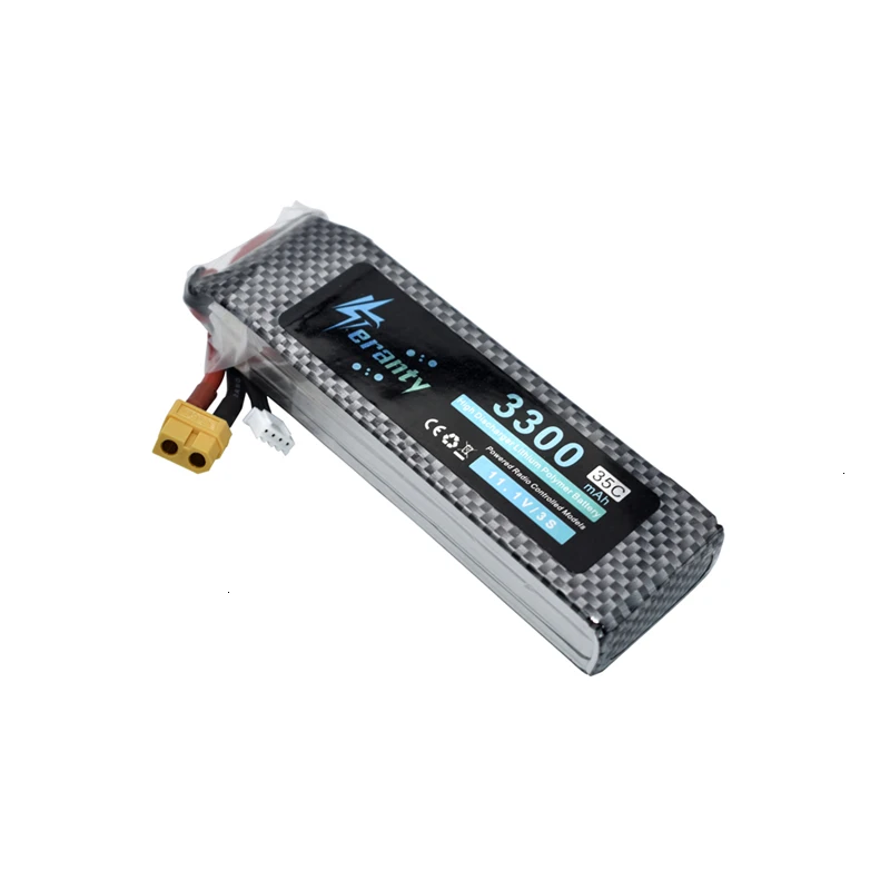 Teranty Power 11 1 В 3300 мАч 35C Lipo Batterry для RC Drone Boat Quodcopter запасные части 3s 2800 батареи T/XT60