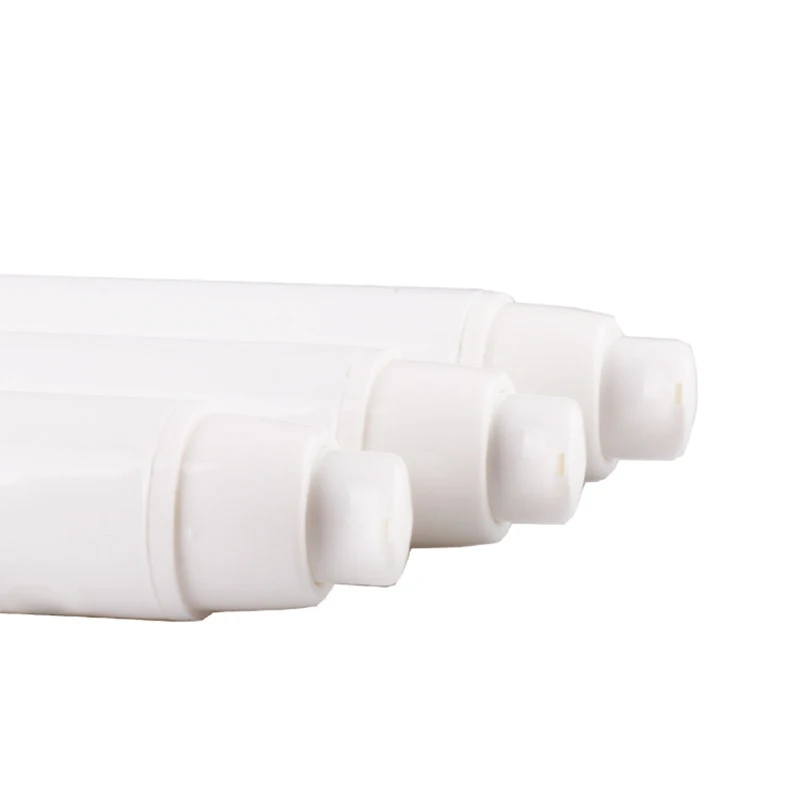 20 штук бутылки безвоздушного насоса Белая пустая косметическая упаковка Пластик