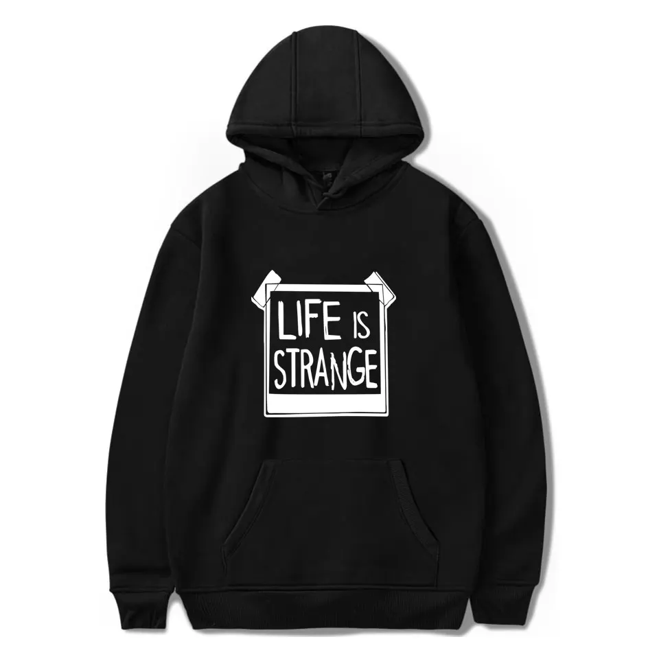 Life is странные худи мужские/женские толстовки повседневные толстовки хлопок осень/весна жизнь странная Толстовка Толстовки