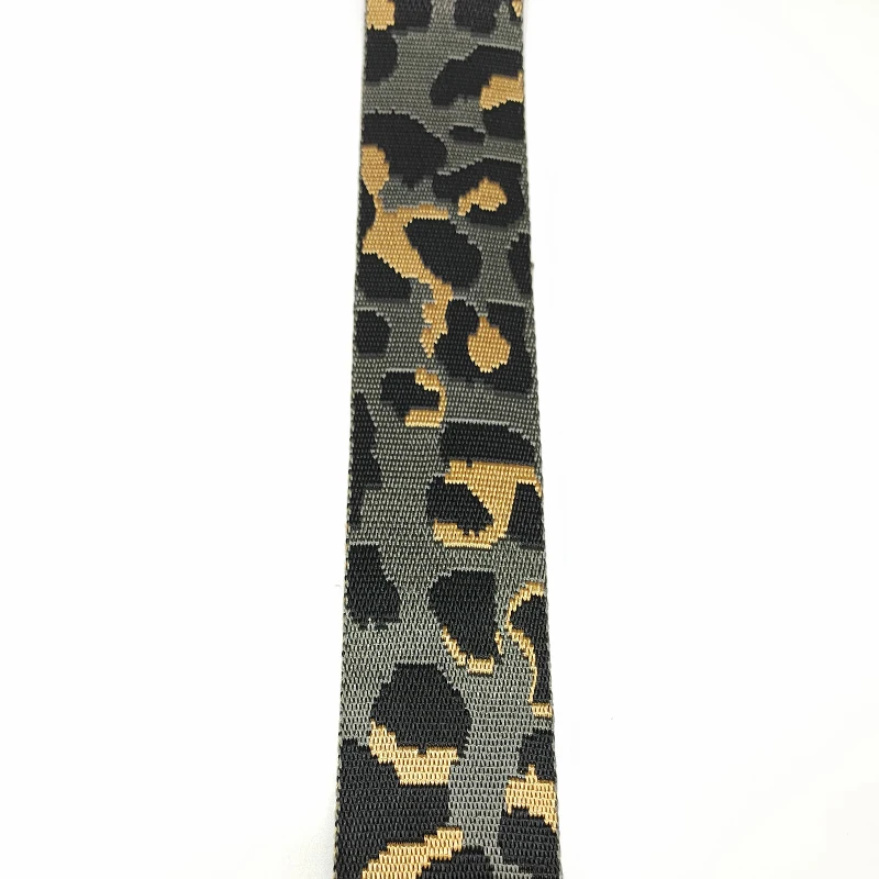 2 дюйма жаккардовые нейлоновые лямки 50 мм с леопардовым принтом военный пояс | Дом