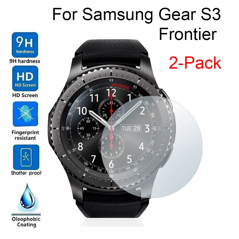 2 шт. прозрачная защитная пленка для Samsung Gear S3 Frontier|Смарт-аксессуары| |
