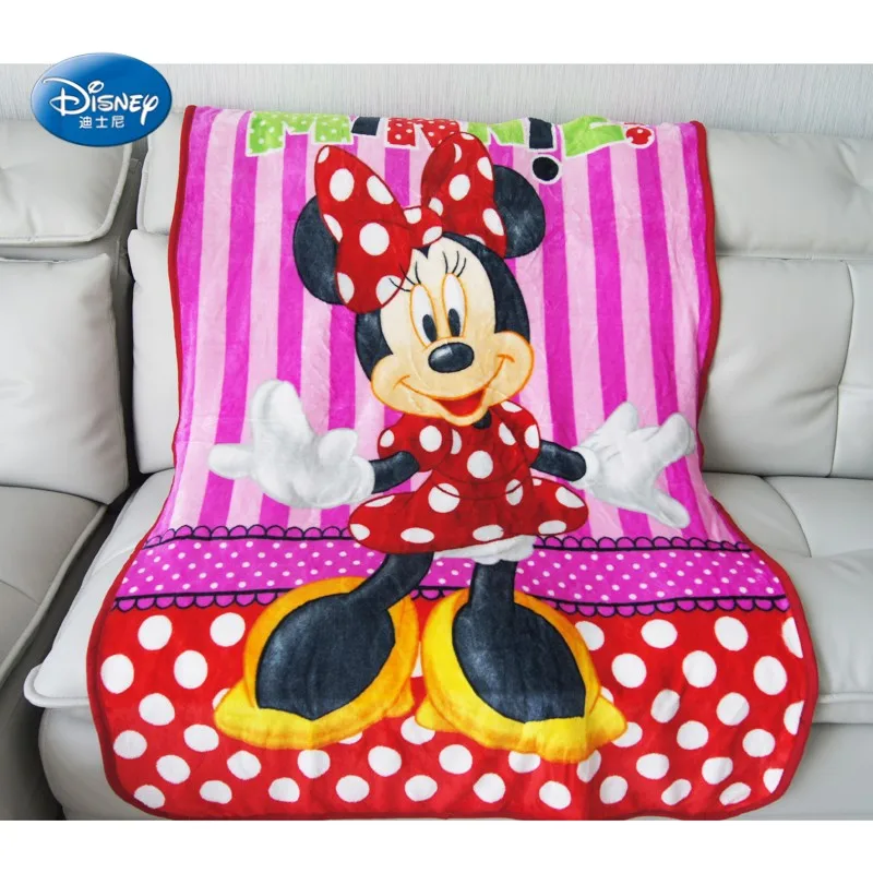 Minnie1 Мягкие фланелевые одеяла Диснея Моана Пуа сине-бирюзового цвета, Гавайские стежки для девочек и мальчиков, детский подарок, 100x140 см, спальня на кровать, диван - Цвет: Minnie1