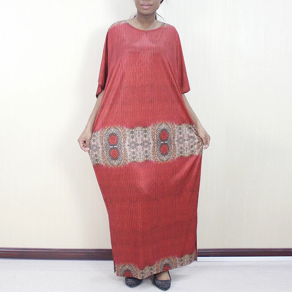 

Summer Vintage Long Maxi Dress Women Floral Print Boho Batwing Sleeve Korean Textile Fibers Party Dress Vestidos Robe Femme