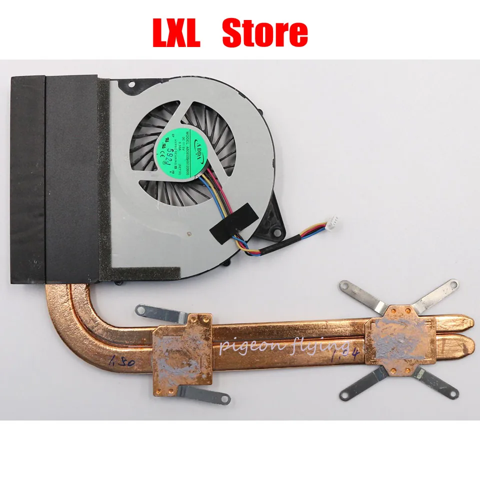 NEW radiatorWith fans for lenovo ideapad Z710 laptop CPU FAN FRU 90204147 90204303 P/N 13N0-B6A0C02
