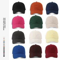 baseball cap for women and men hard top solid color cotton suede hats casual snapback hat unisex four seasons visors