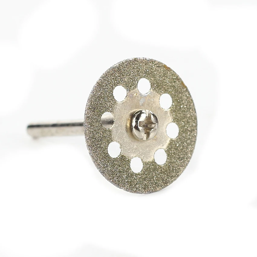 5 шт. 22 мм алмазные режущие диски 8 отверстий для вращающегося инструмента мини