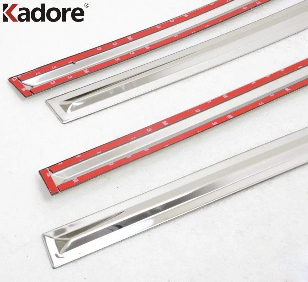 Молдинговая крышка боковой двери для Jeep Cherokee 2014 2017 2018 линейная отделка из