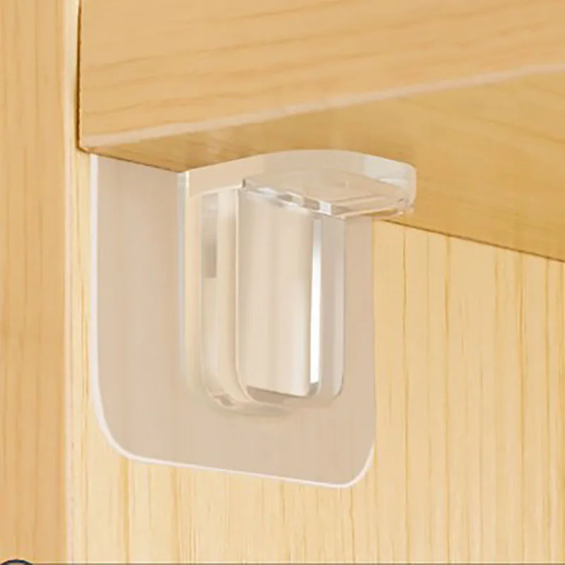 10 шт. клей полка без сверла гвозди вместо держателей шкафа для Держатель Зажимы