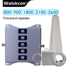 Усилитель сотового сигнала, пятиполосный B20 800900180021002600, 2G 3G 4G, LTE DCS