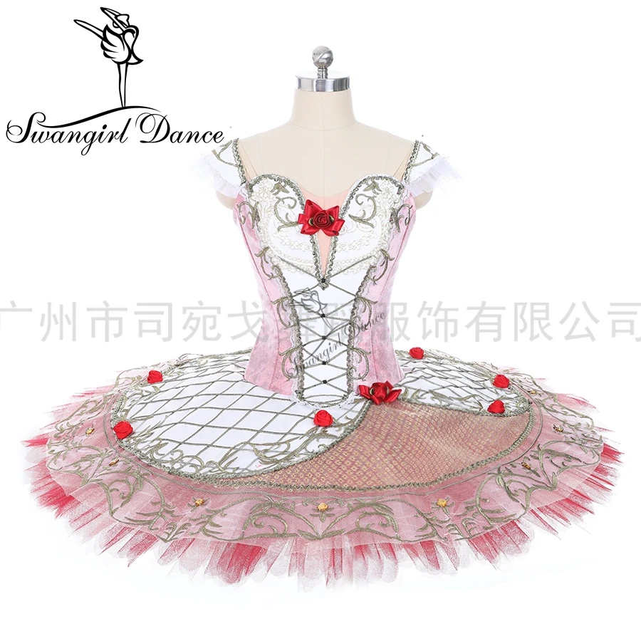 Розовый кукольный костюм Coppelia балетные юбки-пачки для соревнований
