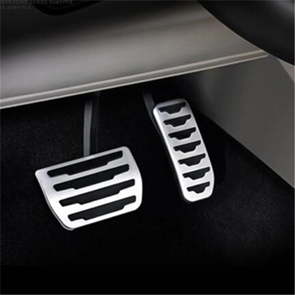 2 шт. автомобильный Педальный Тормоз газа на педали Накладка для Jaguar XE / F PACE Range Land