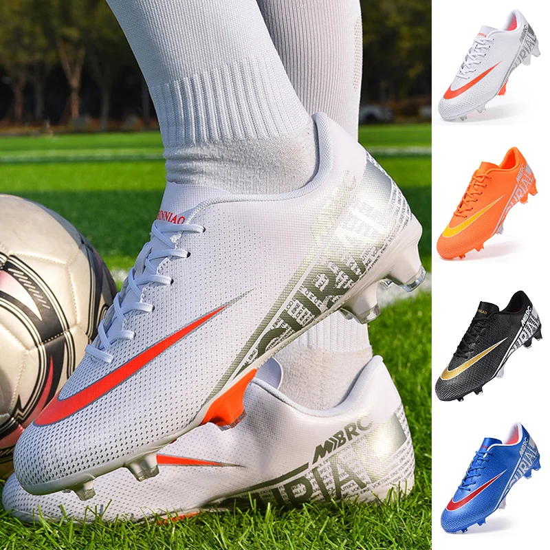 

Soccer Boots For Men 2021 Hot Sale Cleats Football Shoes For Kids Boys Firm Ground Professional Training Soccer Shoe