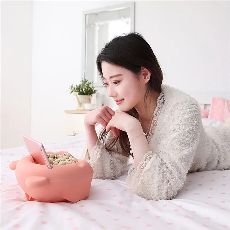 Творческий Ленивый Блюдо Фруктов чашка для закусок дома гайка Еда чаша