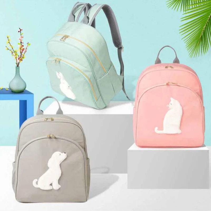 

Модные подгузники для мам, рюкзак для мам с животным принтом, детские сумки для кормления, сумка BNM005