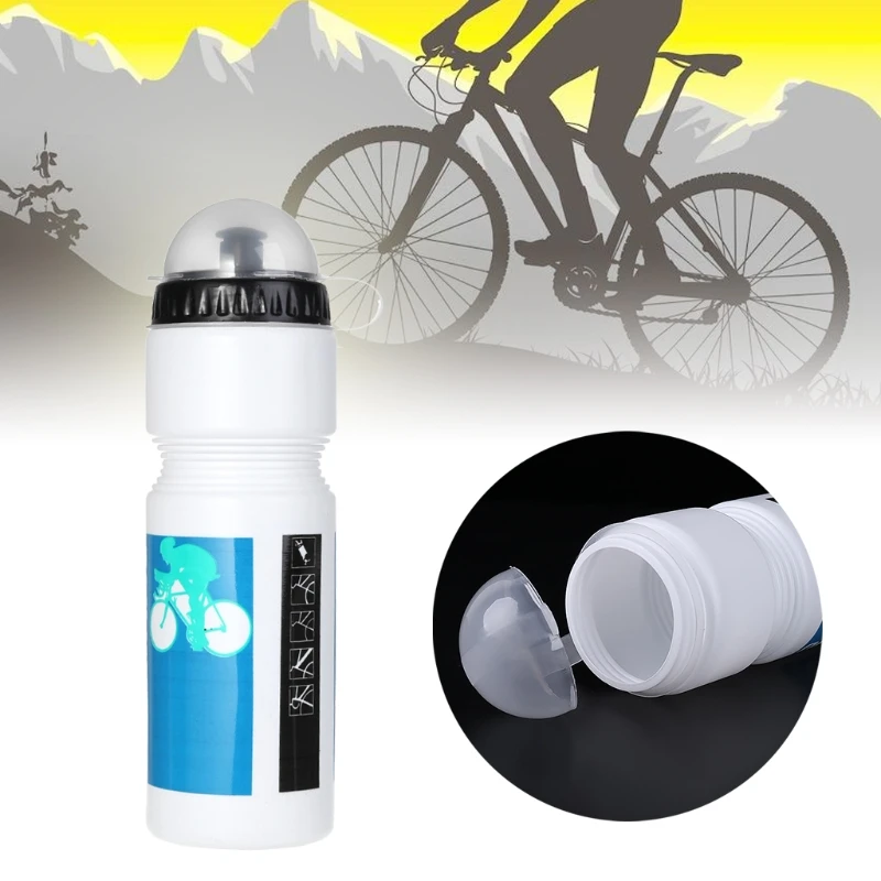 

750ml Water Bottle PE Bicycle Cycling Camping Portable Sports Outdoor MTB Bike Bicycle Universal Water Bottle Bicycle Equipment