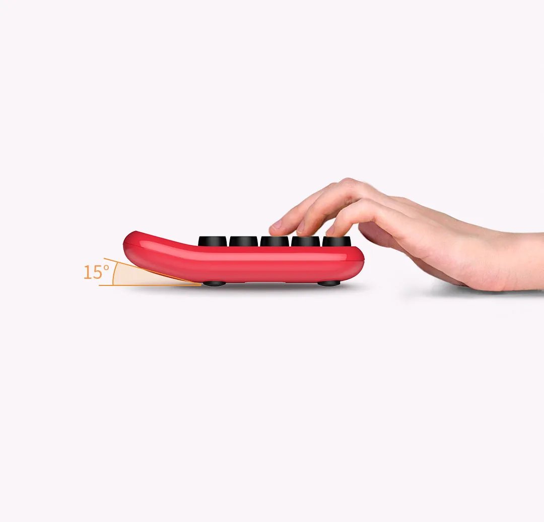 Xiaomi Lofree Bluetooth цифровая клавиатура многосистемная совместимая клавиатура с подсветкой Micro USB 800 мАч емкость смарт-калькулятор