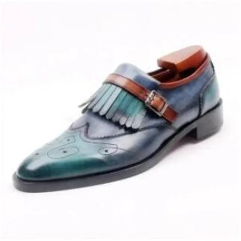 Мужские модельные туфли Ботильоны Botas Классическая Повседневная обувь в деловом