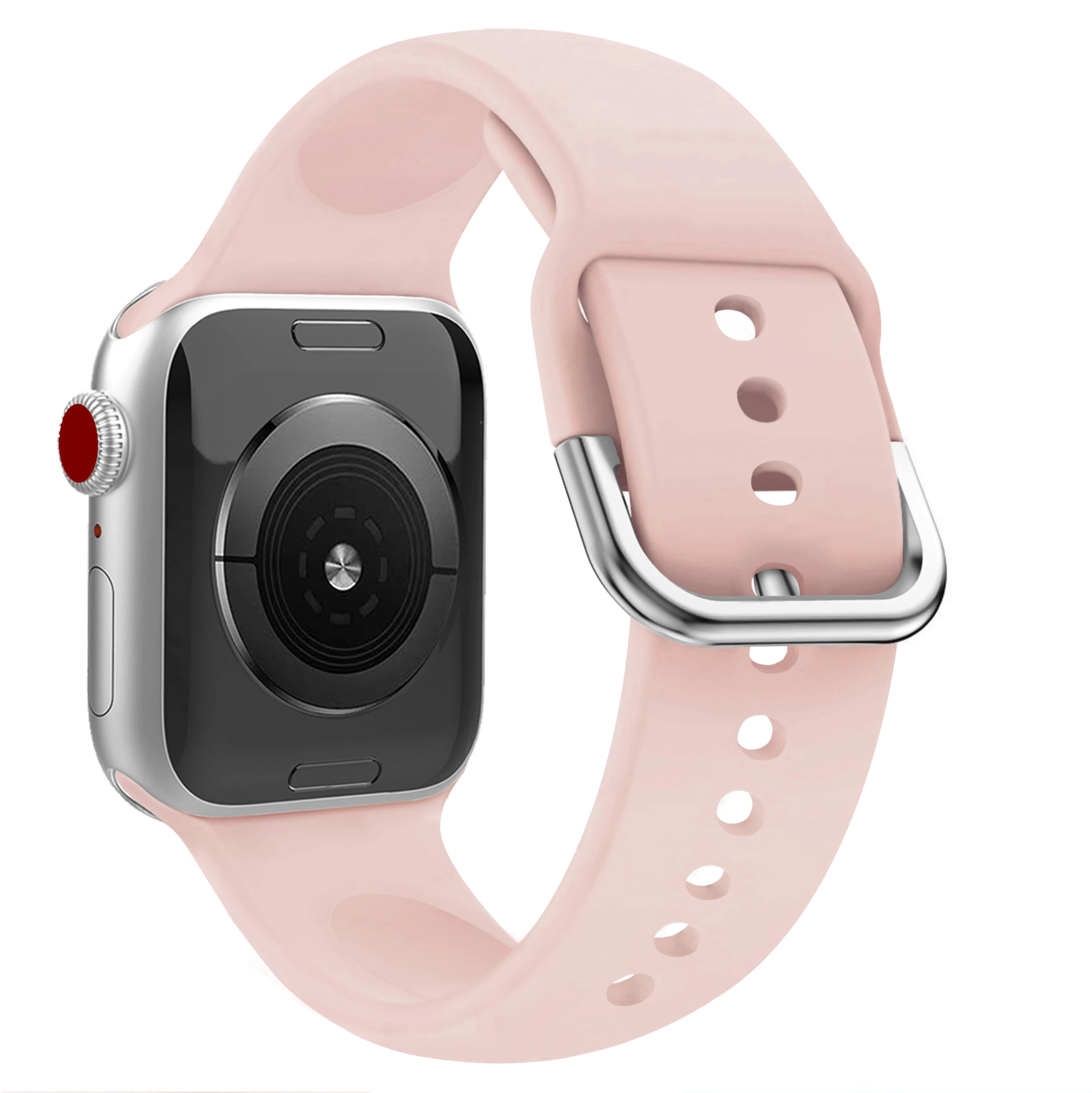 

Ремешок силиконовый GOOSUU для Apple Watch Band 44 45 40 мм 38 41 42 мм