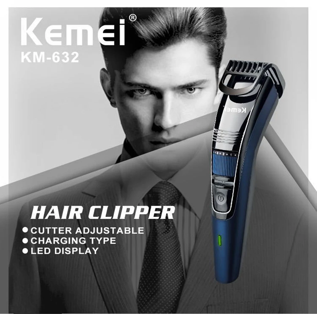 

Мужской триммер для бороды, 0,5-10 мм, регулируемый триммер для волос, профессиональная машинка для стрижки усов и волос, перезаряжаемая