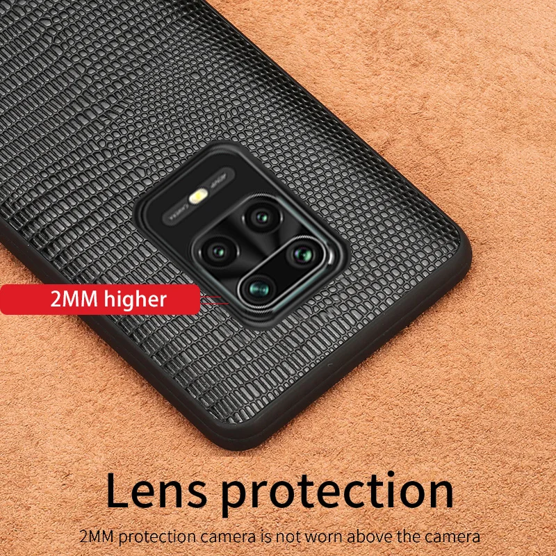 Брендовый Роскошный чехол LANGSIDI для xiaomi redmi note 9 s 8 pro 10 lite MI 10T оригинальный кожаный