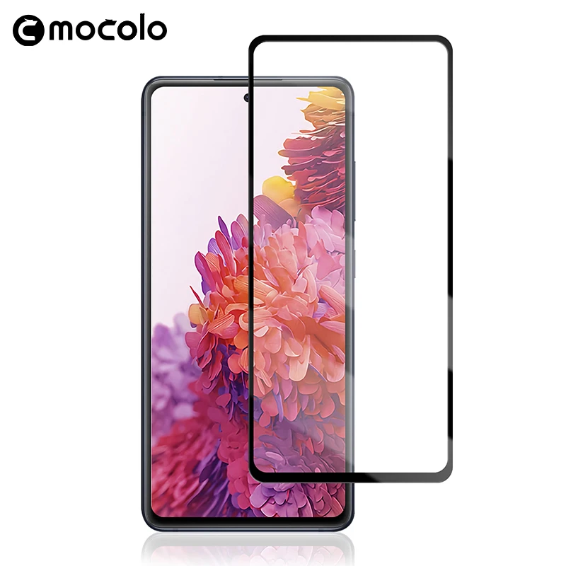 Для Samsung S20 FE Защитная пленка для экрана Mocolo полностью приклеенная клейкая из