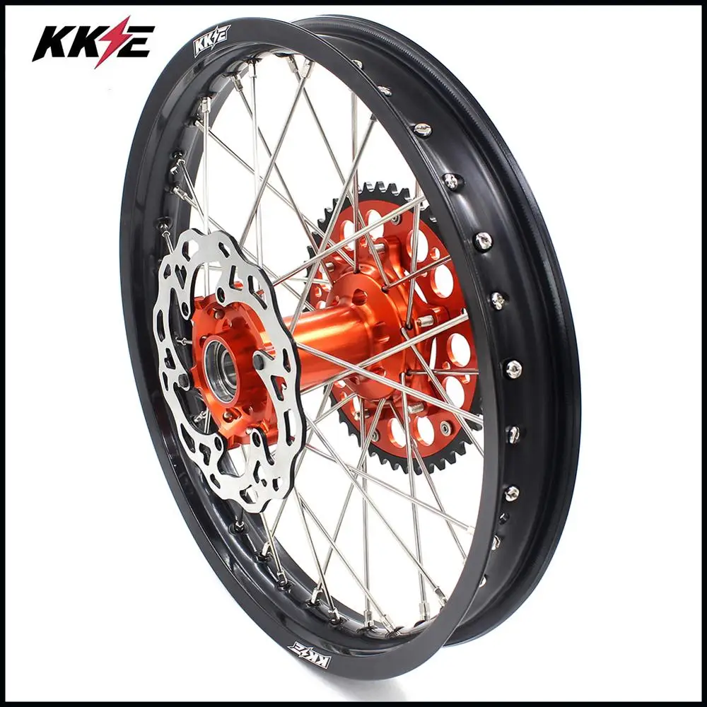 KKE 21 & 18 полный Enduro колеса Набор для EXC F W XCW 125 530 2003 2021 диски|motorcycle wheel|wheel for motorcyclektm exc