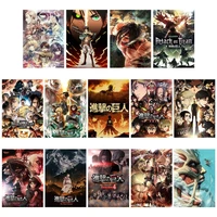 5d diamond painting attack on titan 1 posters japanese anime poster diamond embroidery cross stitch kit home decoration art gift