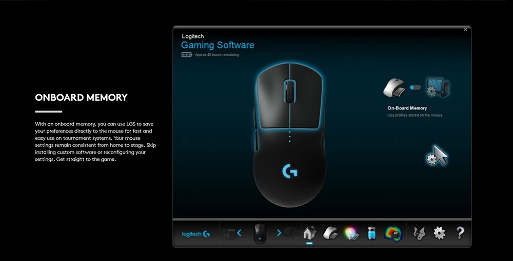 Беспроводная оптическая игровая мышь logitech G PRO RF 16000 dpi GPRO Led 8 кнопок для ПК, геймеров, игр