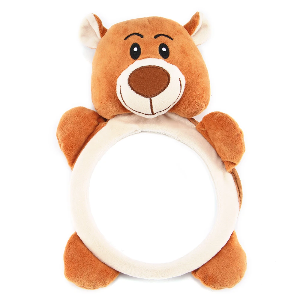 Автомобильное Зеркало для детей милое регулируемое мини зеркало заднего сиденья