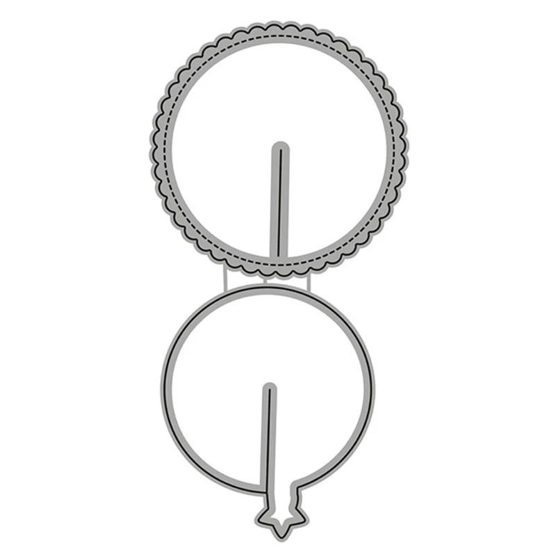 

Металлические Вырубные штампы с открытым колесом, фотоальбом, бумажная карта, шаблон, форма, тиснение, крафтовое украшение