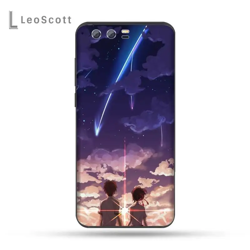 

Japanese Anime Your Name Phone Case For Huawei Honor view 7a5.45inch 7c5.7inch 8x 8a 8c 9 9x 10 20 10i 20i lite pro