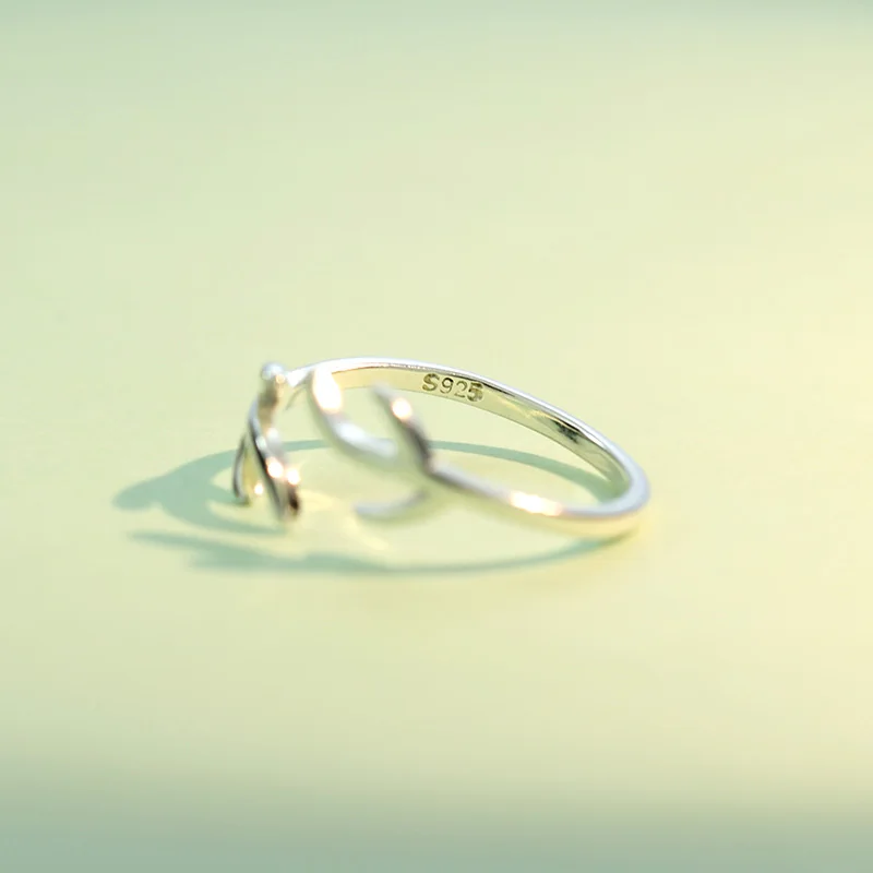 Женские кольца с рогами Trusta милые из 100% стерлингового серебра 925 пробы размер 5 6 7