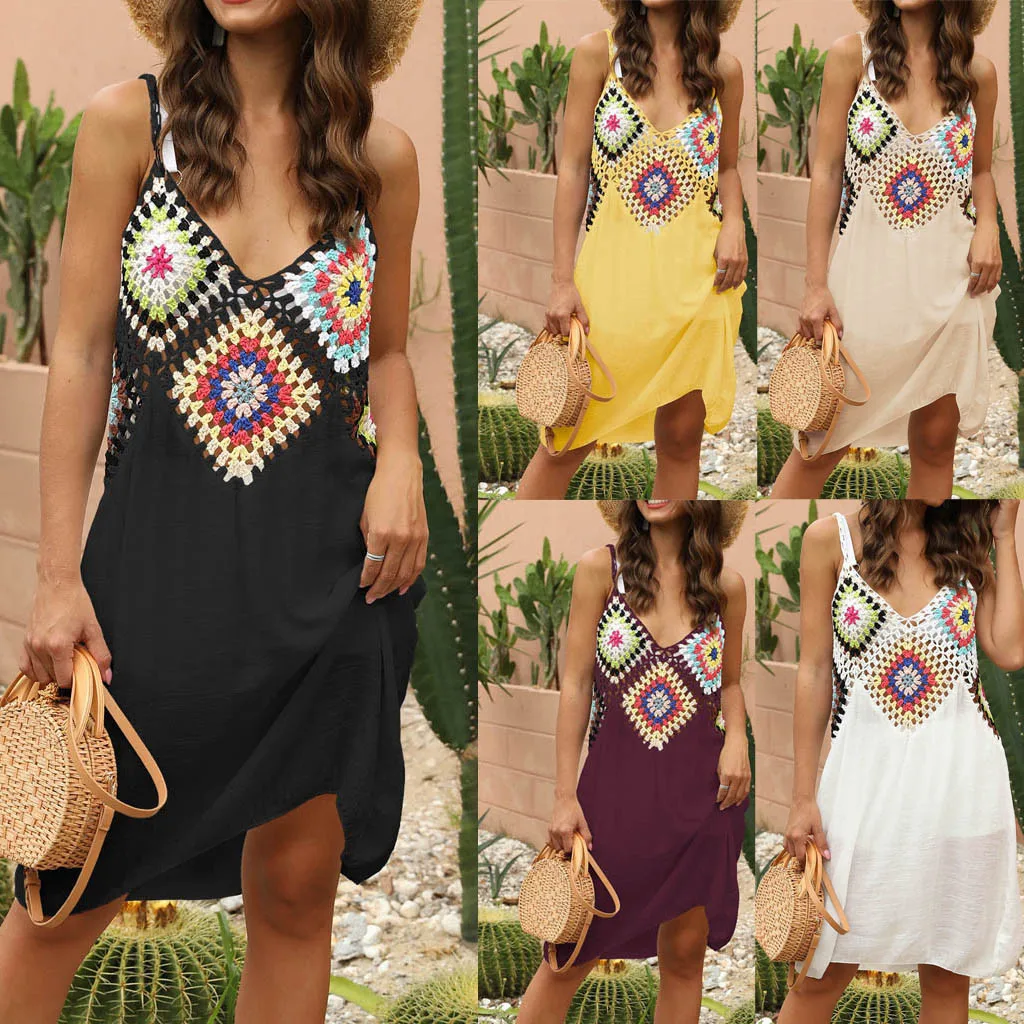 2020 женское сексуальное шифоновое бикини накидка Пляжное платье шарф парео