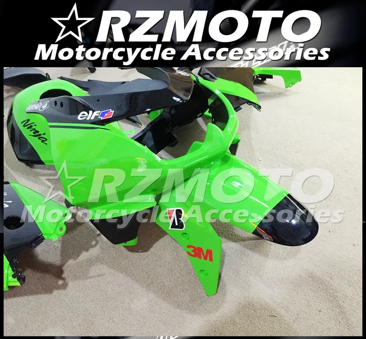 

New ABS Motorcycle Full Fairing Kits fit for Kawasaki Ninja EX250 2008 2009 2010 2011 2012 250R Bodywork set custom Green Black