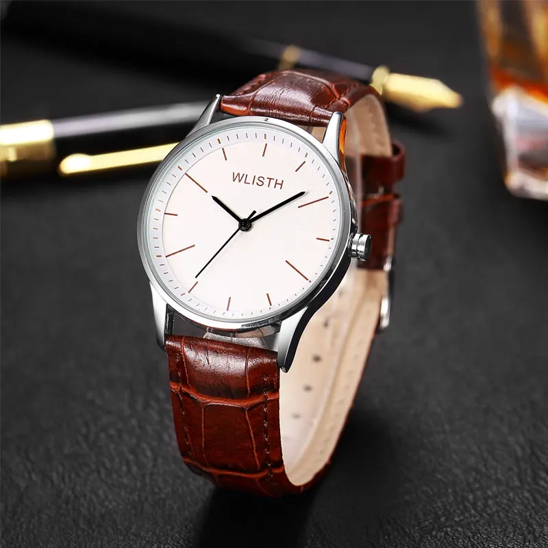 

Fashion Mens Watches Top Brand Luxury Quartz Watch Men Casual Slim Mesh Steel Waterproof Sport Watch