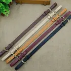 Двусторонний регулируемый ремешок для Наплечные ремни для сумок сделай сам, дамская сумка-мешок, аксессуары для сумок, ручка из искусственной кожи в винтажном стиле, 1 шт.