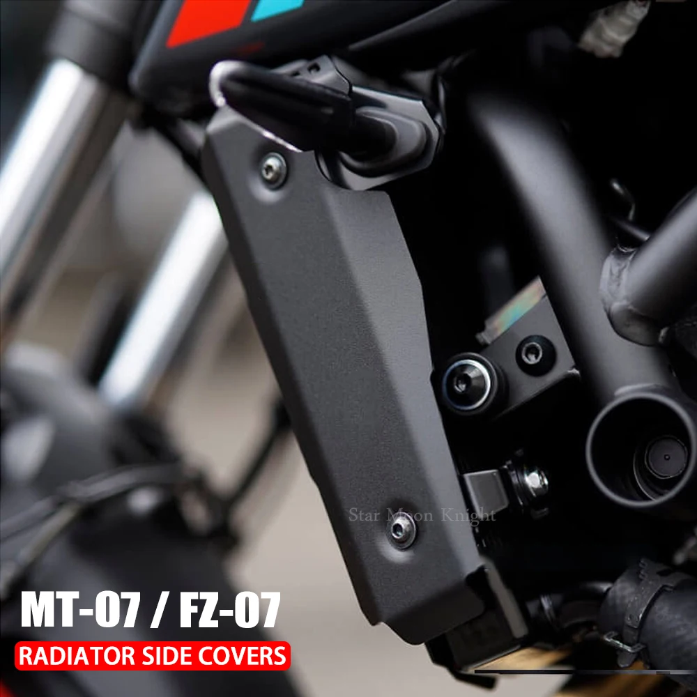 

Аксессуары для мотоциклов, боковая защита радиатора, Защитная крышка для YAMAHA MT-07 MT07 FZ-07 FZ07 MT FZ 07 2018 2019 2020 2021