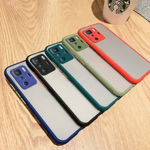 For Cover Xiaomi Poco X3 GT Case For Poco X3 GT Capas Shockproof Bumper Full Matte Translucent Cover For Poco F3 X3 GT Fundas