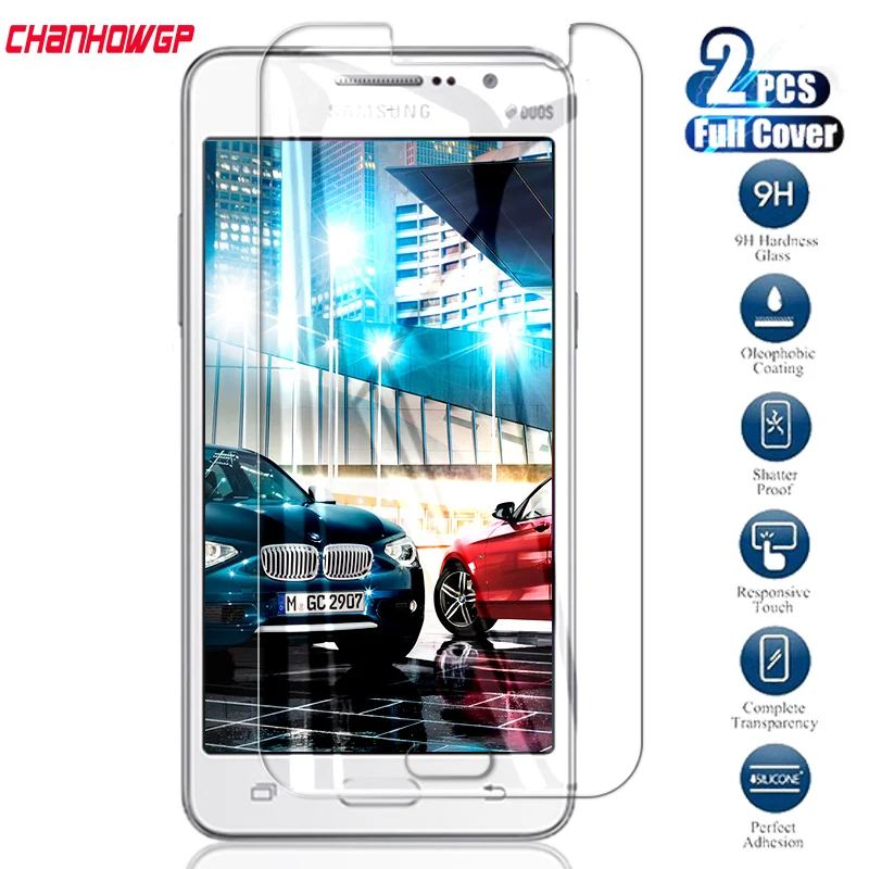Закаленное стекло для Samsung Galaxy Grand Prime G531 G531H 2 шт. Защитное экрана G531F G530