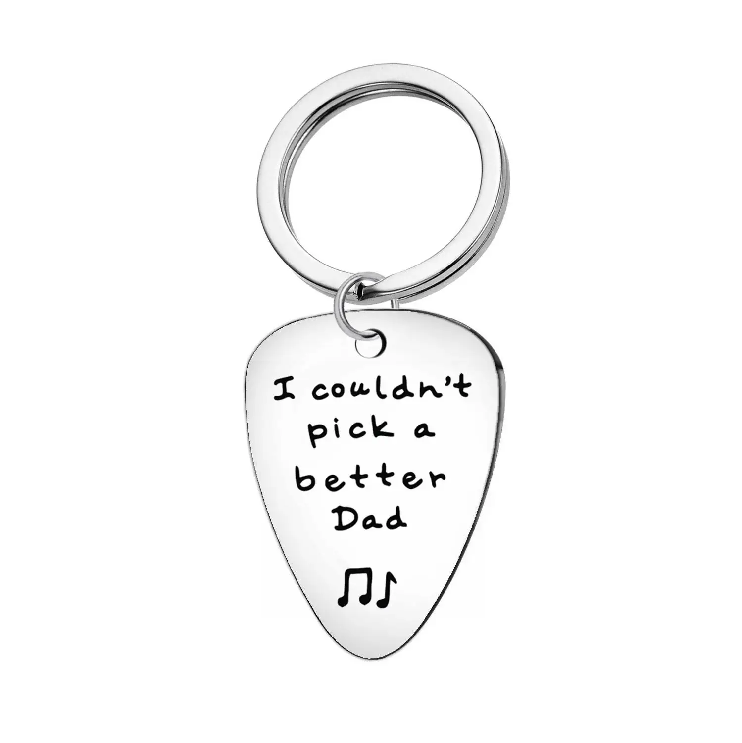 Подарок на день отца шпилька аксессуары для гитары ожерелье из нержавеющей стали