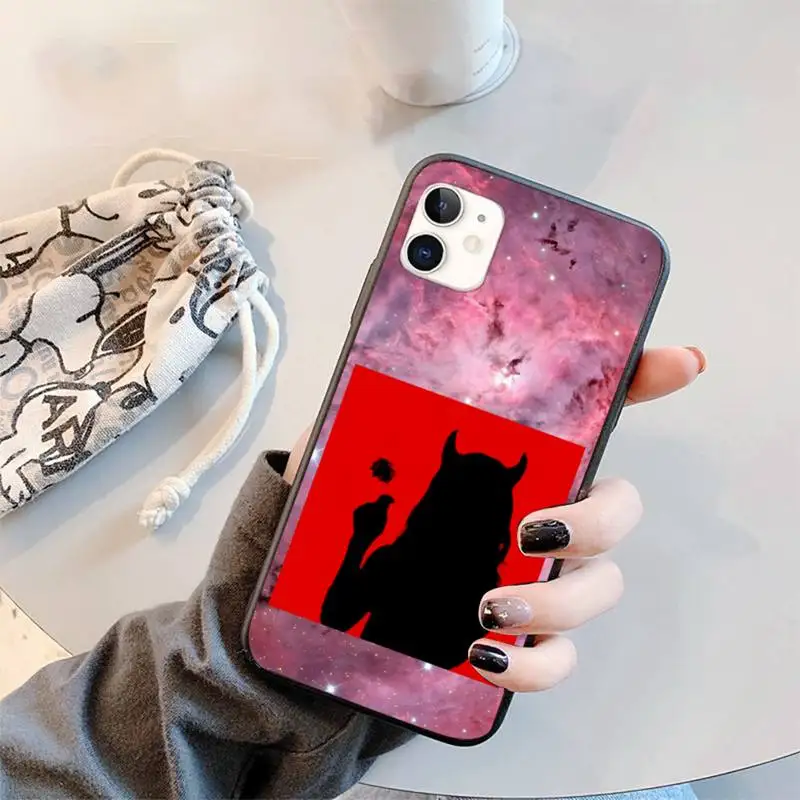 

sexy Devil cartoon anime Phone Case for iPhone 11 12 mini pro XS MAX 8 7 6 6S Plus X 5S SE 2020 XR