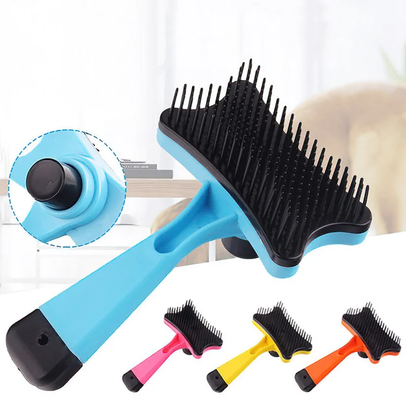 Профессиональная расческа для груминга собак и кошек щетка вычесывания