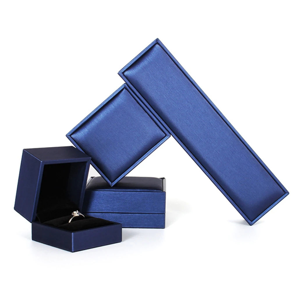 

Premium Gift Box Durable Case for Storage and Display Ring Pendant Necklace