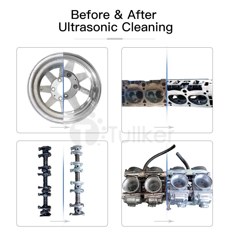 3600W Double Groove Ultrasonic Cleaner Lithium Battery Shell Degreasing Metal Car Ultrasone Washer DPF Engine Block Ultrasound | Бытовая